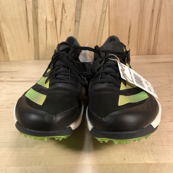 Adidas Adizero Ambition Athletic Black Green Track Spikes GY8401 Men's Size 12.5 - Picture 3 of 10